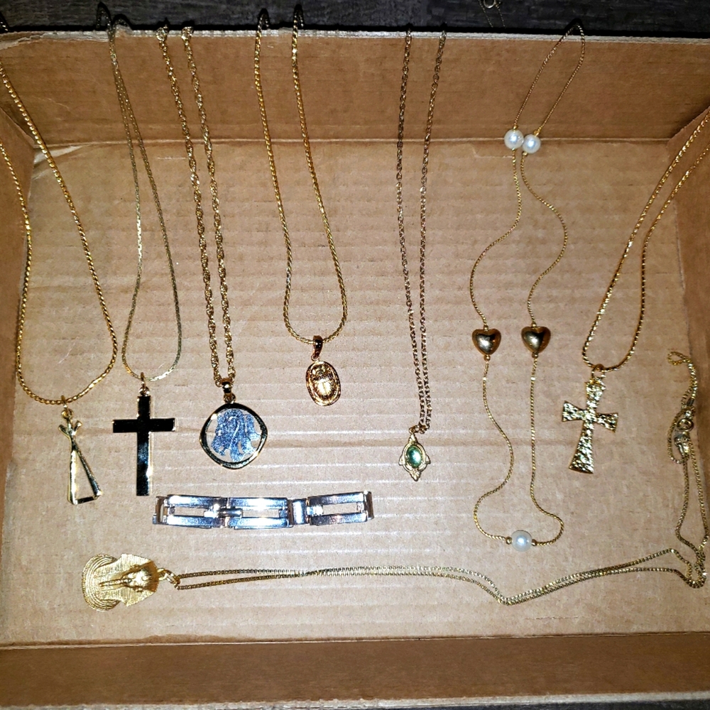 Gold and Silver color Jewelry #BBB